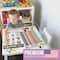 Hadley Designs 11" x 17" Boho Preschool Educational Laminated Posters for Toddlers Set